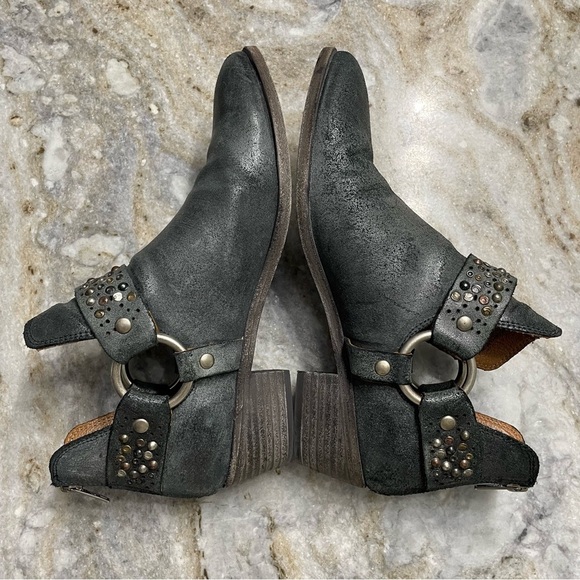 FRYE Ray Deco Fashion Leather Booties / Ankle Boots Women’s 9.5 - Picture 5 of 12